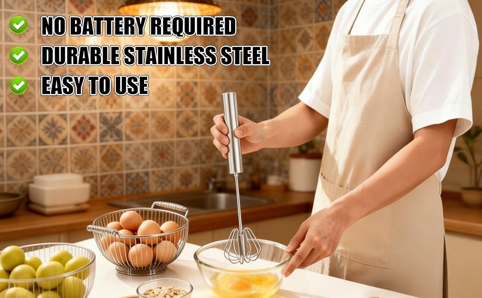 Semi-automatic Whisk