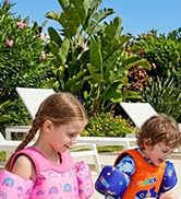 MoKo Toddler Swim Vest for Kids 13-30/20-50/22-66lbs, Swim Arm Floaties Cartoon Swimming Water Wi...
