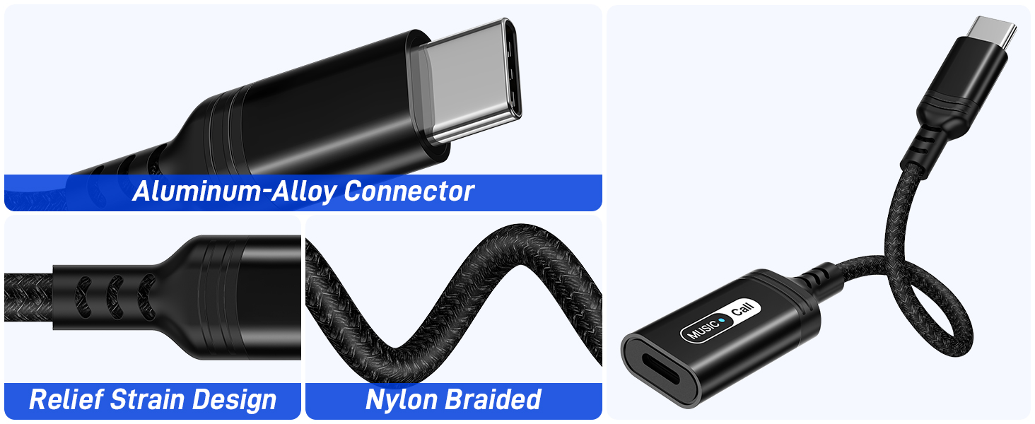 USB C to Lightning Audio Adapter