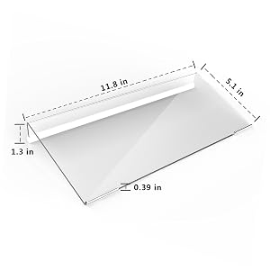 Clear Compact Computer Typing Keyboard Stand