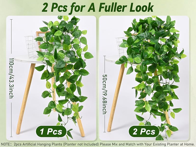 2pcs for a fuller look