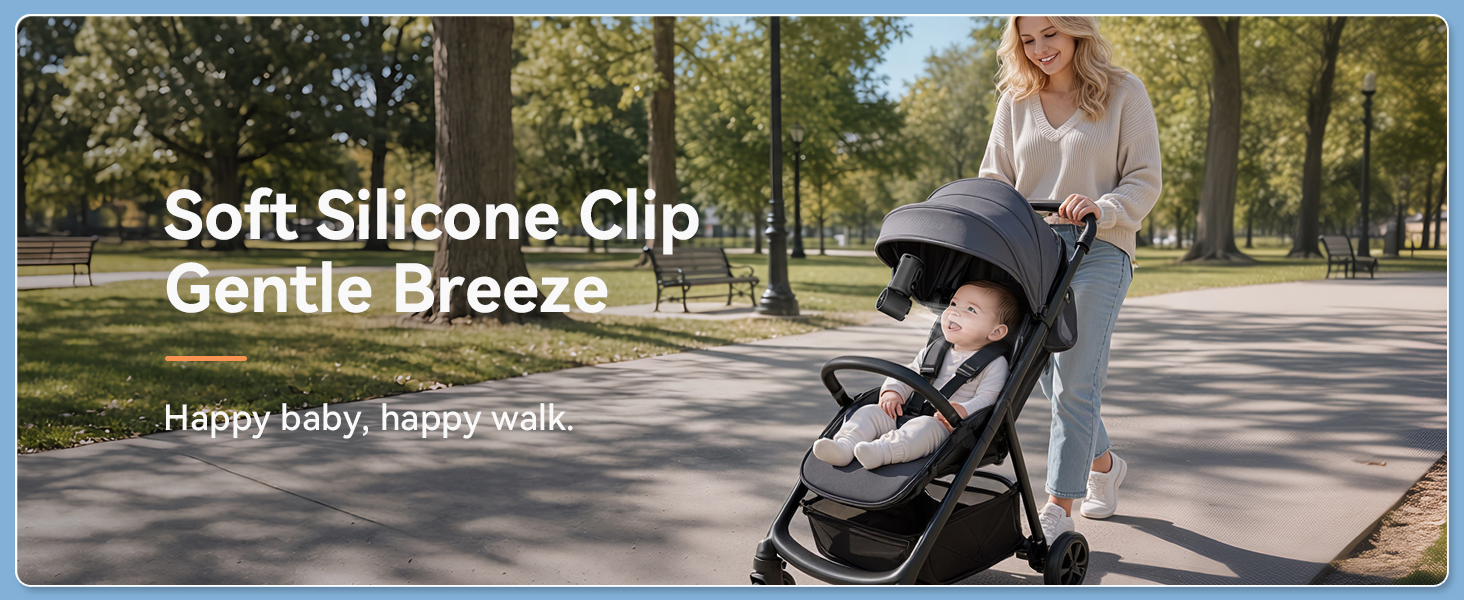 stroller fan clip on for baby