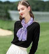 Chiffon Flowers Scarves