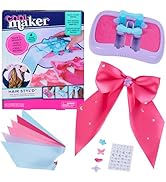 Cool Maker, Hair STYL’d Bow Maker, Make & Remake 4 Bows, Hair Accessories Arts and Crafts Kit, Ki...
