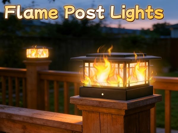 Solar Post Cap Lights