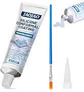 JAOJAO Conformal Coating for Electronics Silicone Adhesive Sealant Transparent Insulating Sealant...