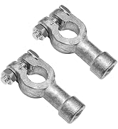NYTKL 4PCS Car Battery Connectors, Positive and Negative Lead Top Post to Side Terminal Adapters,...