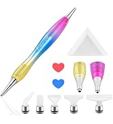 benote Ergonomic Diamond Art Painting Pen, Metal Diamond Drill Pen Tools 5D Diamond Accessories P...