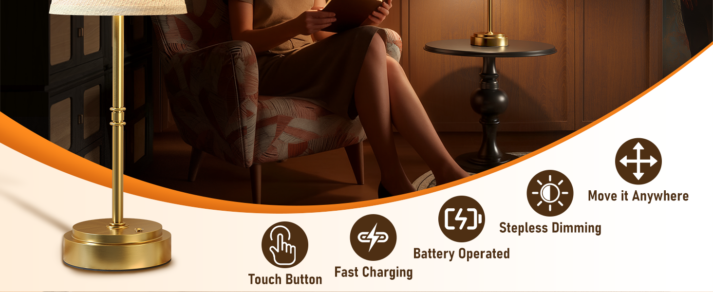 Cordless Table Lamp