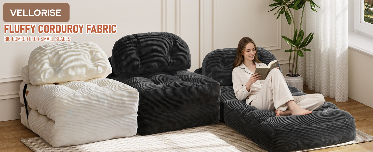Folding Sofa Bed, Convertible Sofa Bed