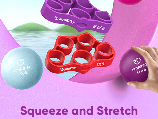 Stress Ball and Grip Strength Trainer Ki