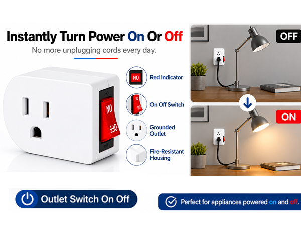 outlet switch on off