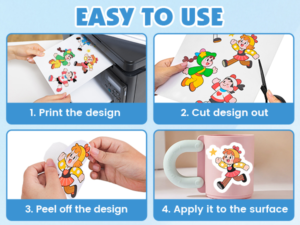 sticker printer paper