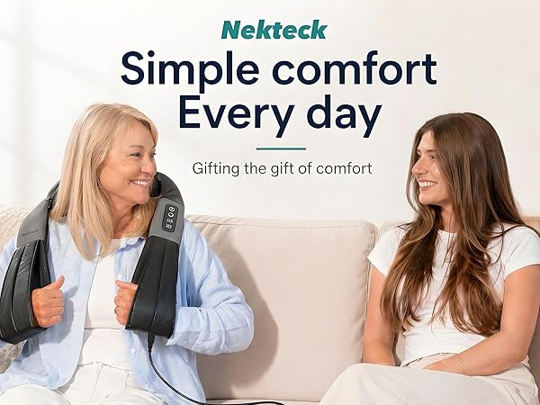 nekteck neck massager mother's day gifts