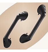ABLECARE 2 Pack 16 Inch Grab Bars for Bathtubs and Showers for Seniors, Heavy Duty Shower Handle ...
