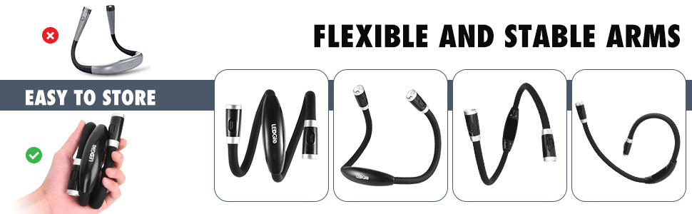 flexible and stable arms