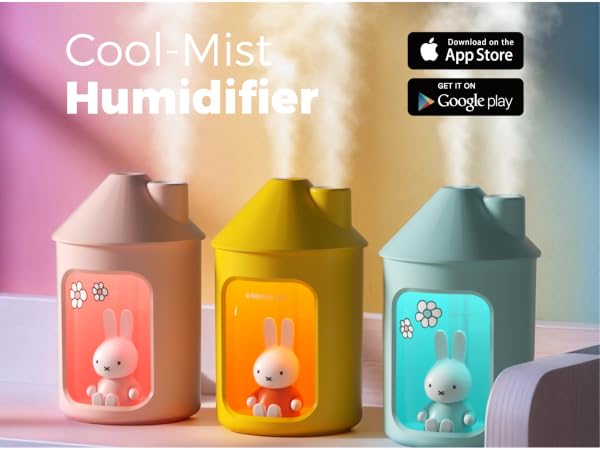 Miffy humidifier BTA700 App Control Change Color