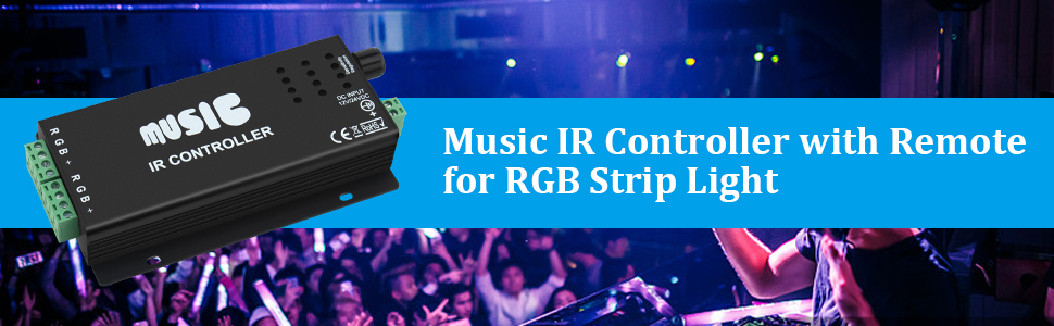 IR Remote Control Music Sound Controller
