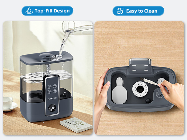 top fill humidifier