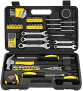 HANTINSTINA 149-Piece Basic Tool Set with Compact Case – Handy Household & Travel Toolkit for DIY...