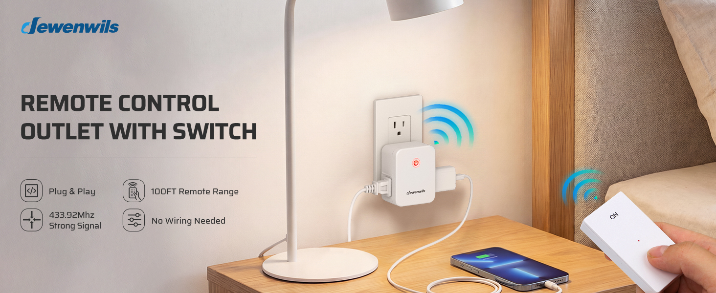 remote control outlet