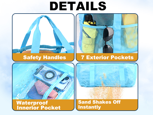 beach bag mesh beach bag