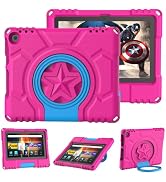 Lainergie 8in Tablet Case for Kids,Incompatible iPad Samsung TCL, Shockproof Kid-Proof Cover for ...