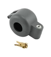 Defender Security EP 4180 Doorknob Lock-Out Device – Doorknob Lock w/ Key to Block Access to Keyh...