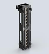 VCELINK 12-Port Cat6 Patch Panel 1000 Mbps for Home and Office, Network Panel UTP