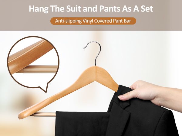 wooden hangers