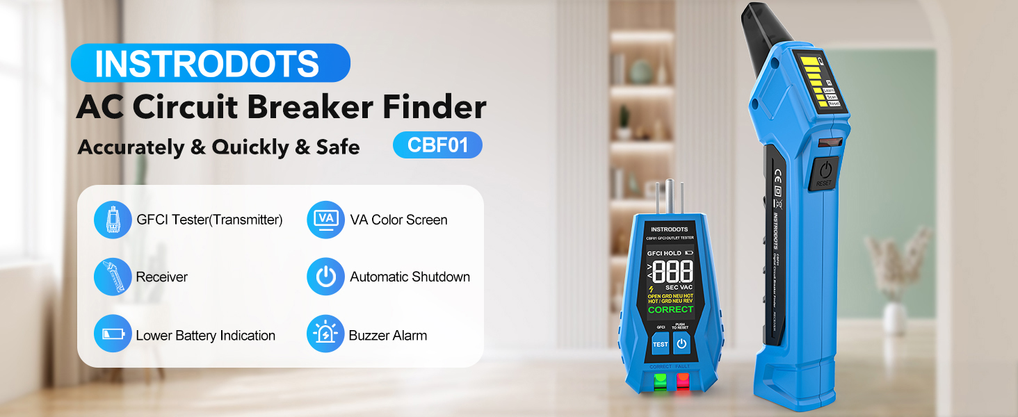 outlet tester circuit breaker finder outlet tester plug in gfci tester circuit breaker finder tool