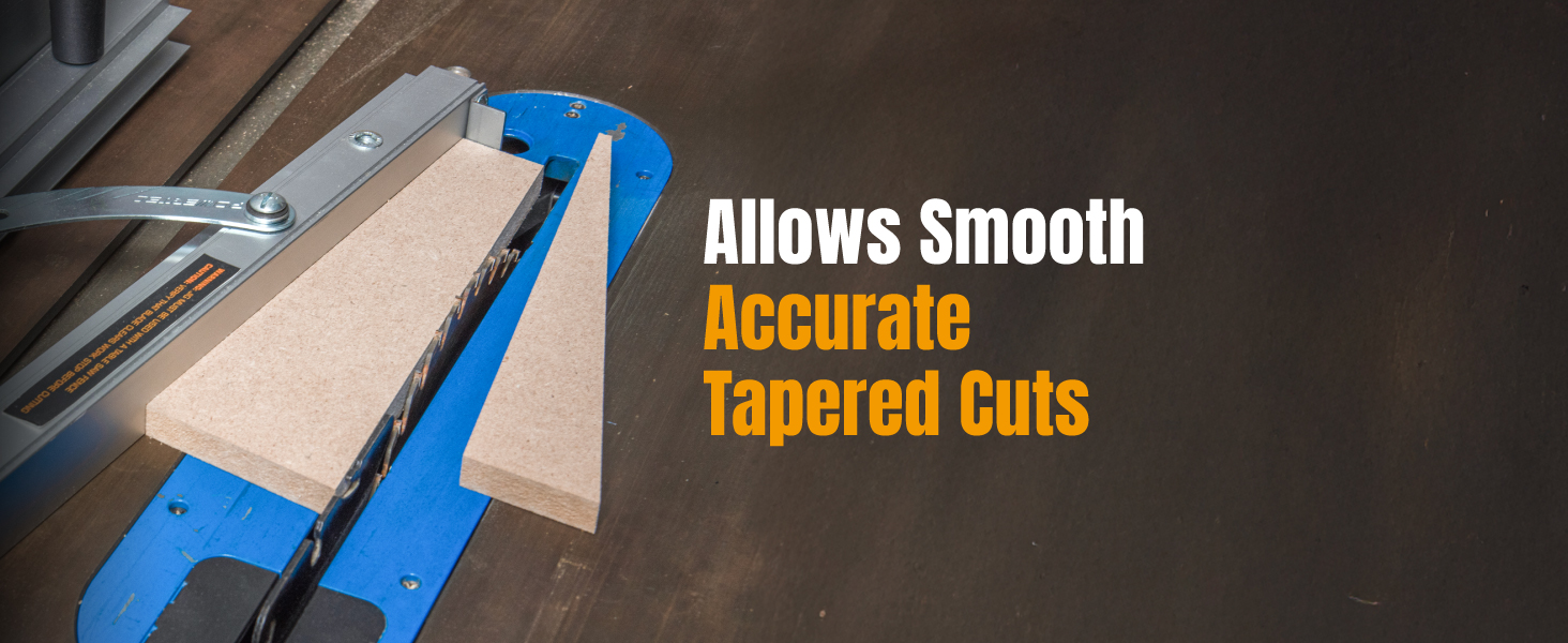 taper jig table saw straight line ripping furniture making chair legs woodworking accessory 71035