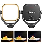 ULANZI VL66 Bi-Color Adjustable Rechargeable 2500-6500K - Mini Video Portable Light on Cam, 2000m...