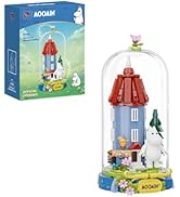 PANTASY Spring-Themed Architecture Adult Building Block Set, Creative Construction Toy, Decorativ...