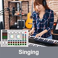 singing