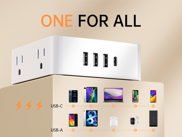 long power strip surge protector