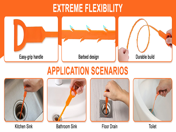 Drain Snake Hair Remover