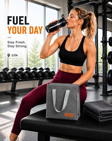 lunch bag for workout in the gym