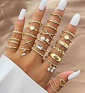 Gold ring set