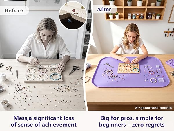before after