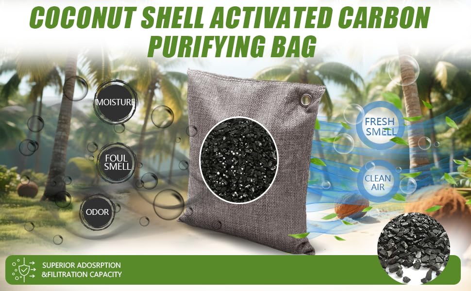 Activated Charcoal Odor Absorber