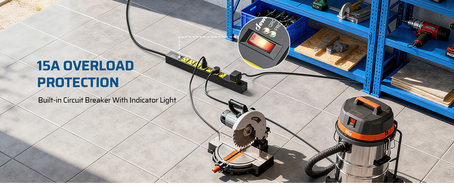 garage power strip