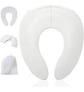 Funbliss Foldable Travel Potty Seat for Toddlers,Potty Training Toilet for Toddlers with Safety S...