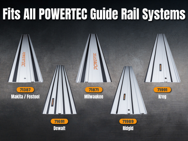70165 Splinter Guard Replacement Guide Rails Makita Festool Dewalt Milwaukee