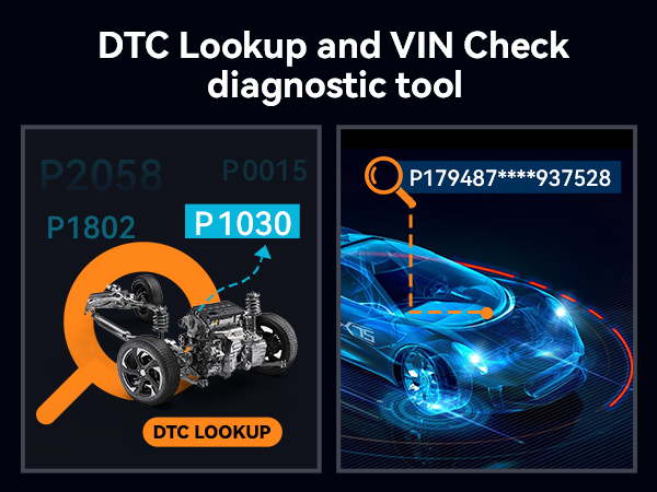 DTC LOOLUP AND VIN CHECK