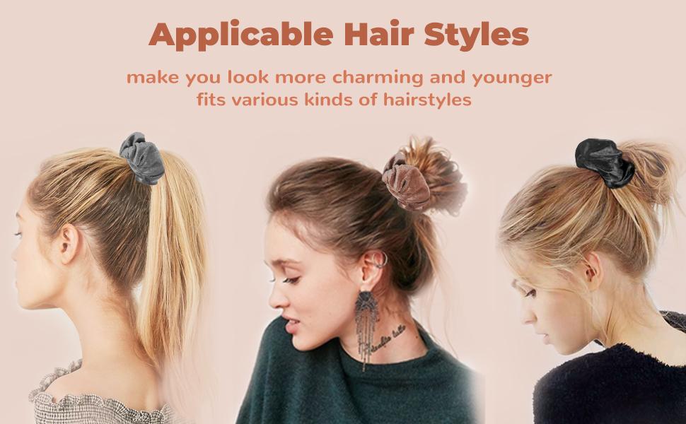 Applicable hair styles