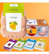 KILOGOGRAPH Bilingual Spanish Flash Cards V3 - Listen and Find Testing Feature, 510 Sight Words i...