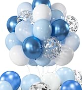 blue balloons
