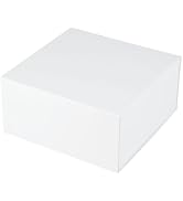 PLINJOY Magnetic Gift Box 15 Pack White Small Gift Box with Lids Closure in Bulk, Luxury Cardboar...
