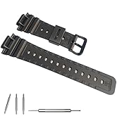 Hijiawee Replacement Band for Casio G-Shock GA-110/120/300/700 GD-100/120/350 DW-5600/5900/6900 G...